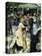 Couples Dancing, from Bal Du Moulin De La Galette, Dance at Moulin De La Galette, Paris, 1876-Pierre-Auguste Renoir-Premier Image Canvas