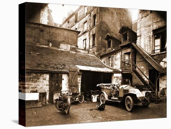 Cour, 7 Rue de Valence 1922-Eugène Atget-Premier Image Canvas