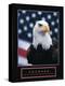 Courage - Eagle and Flag-Unknown Unknown-Stretched Canvas