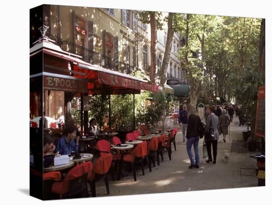 Cours Mirabeau, Aix-En-Provence, Bouches-Du-Rhone, Provence, France-John Miller-Premier Image Canvas