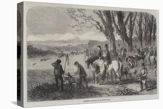 Coursing Meeting at Hampton Park-Frederick John Skill-Premier Image Canvas