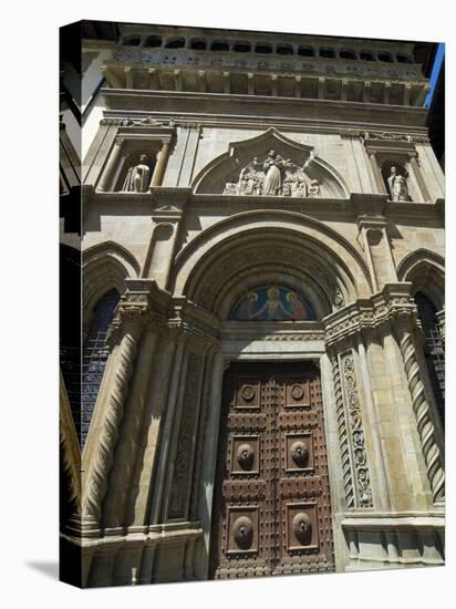 Court of Justice Building, Piazza Vasari, Arezzo, Tuscany, Italy, Europe-Tondini Nico-Premier Image Canvas