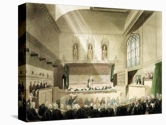 Court of King's Bench, Westminster Hall-T. & Pugin Rowlandson-Premier Image Canvas