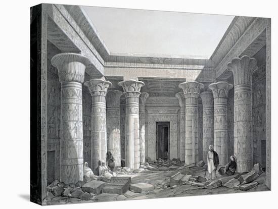 Court of the Great Temple, Philae, Egypt, 1843-George Moore-Premier Image Canvas