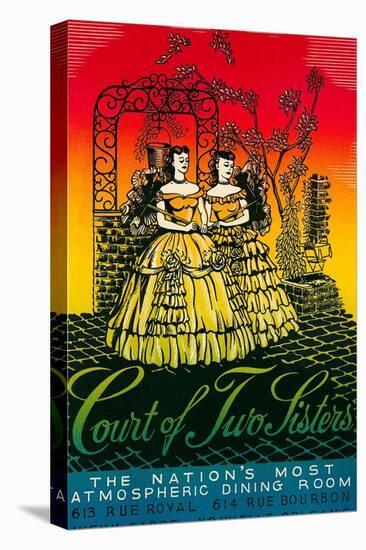 Court of Two Sisters, New Orleans-null-Stretched Canvas