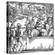 Court Session. Illustration from the Book Phisicke Against Fortune by Petrarch, 1532-Hans Holbein the Younger-Premier Image Canvas