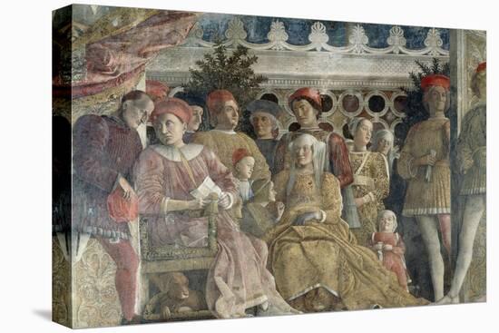 Court Wall, the Central Scene, 1465-1474-Andrea Mantegna-Premier Image Canvas