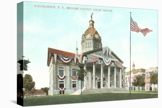 Courthouse, Binghamton, New York-null-Stretched Canvas