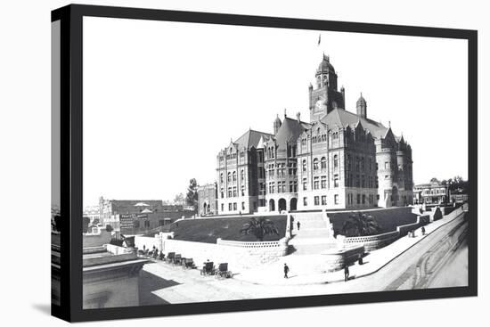 Courthouse, Los Angeles, California-William Henry Jackson-Stretched Canvas