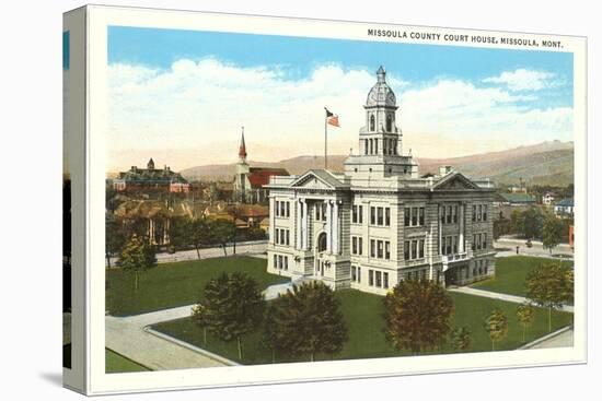 Courthouse, Missoula, Montana-null-Stretched Canvas