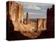Courthouse Towers and Park Avenue, Arches National Park, Utah, USA-null-Premier Image Canvas