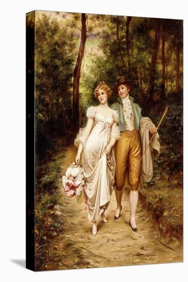 Courtship-Joseph Frederic Soulacroix-Premier Image Canvas