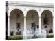 Courtyard of Boston Public Library, Copley Square, Boston, Massachusetts, New England, USA-Richard Cummins-Premier Image Canvas