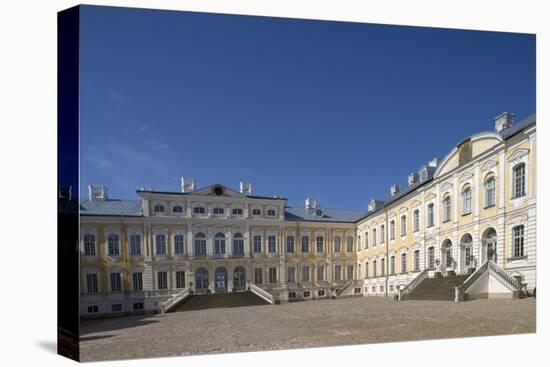 Courtyard of Rundale Palace (1736-1768)-null-Premier Image Canvas