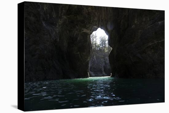 Cove in the Pacific Ocean, Secret Beach, Samuel H. Boardman State Scenic Corridor, Pacific North...-Panoramic Images-Premier Image Canvas