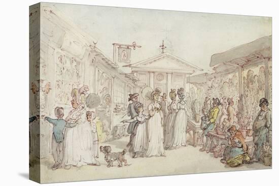 Covent Garden Market, C.1795-1810 (Pen and Ink, W/C and Pencil on Wove Paper)-Thomas Rowlandson-Premier Image Canvas