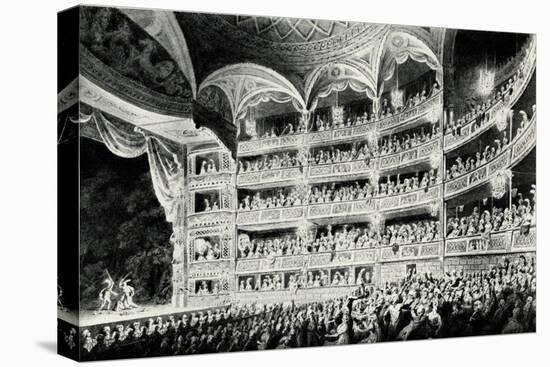 Covent Garden Theatre, 1795-Edward Dayes-Premier Image Canvas