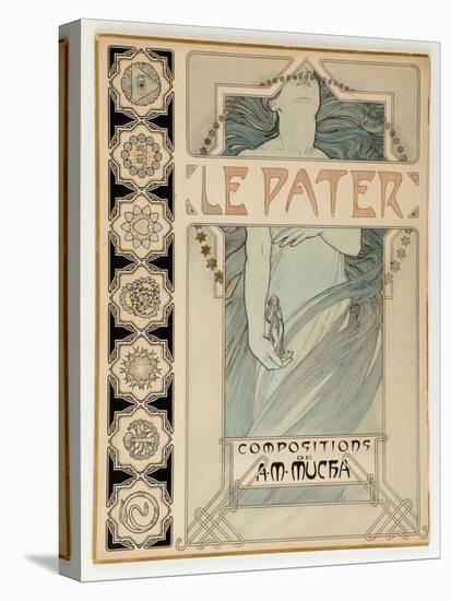 Cover Design for the Illustrated Edition Le Pater-Alphonse Mucha-Premier Image Canvas