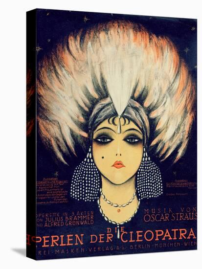 Cover for Score of 'Die Perlen Der Cleopatra', Operetta by Oscar Straus, 1923-German School-Premier Image Canvas