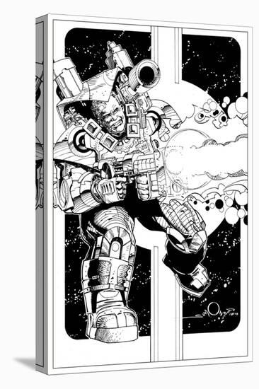 Cover for the Advance Comics Catalog No. 65 - Inks-Walter Simonson-Stretched Canvas