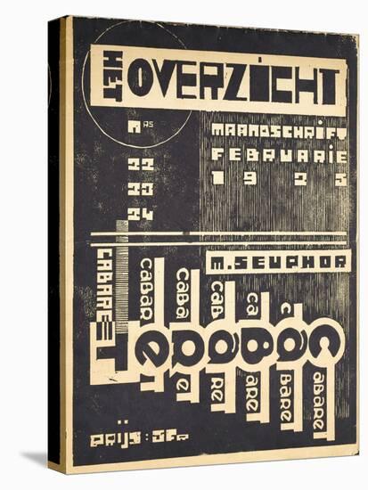 Cover for the Magazine 'Het Overzicht', C. 1921-1925-null-Premier Image Canvas