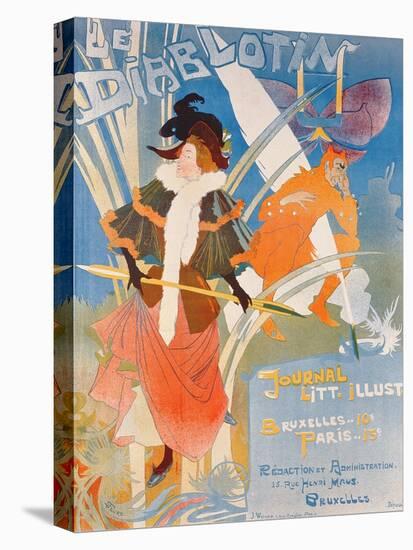 Cover Illustration of 'Le Diablotin' Magazine-Georges de Feure-Premier Image Canvas