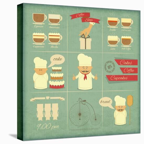 Cover Menu For Bakery-elfivetrov-Stretched Canvas