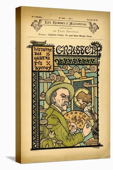 Cover of Les Hommes D'aujourd'hui, Number 425,, Illustration by Paul Berton (1872-1909): Art, Art N-Eugene Grasset-Premier Image Canvas