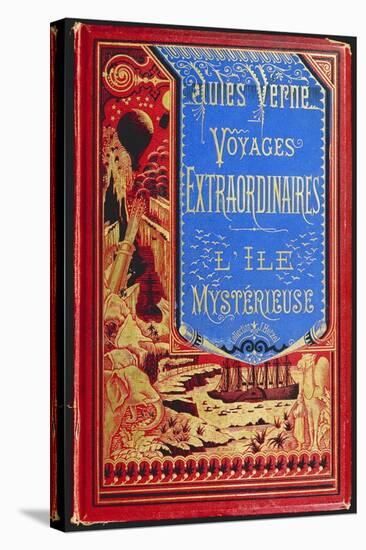 Cover of Mysterious Island, by Jules Verne-null-Premier Image Canvas