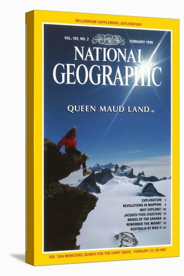 Cover of the February, 1998 National Geographic Magazine-Gordon Wiltsie-Premier Image Canvas