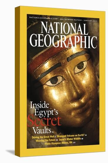 Cover of the January, 2003 National Geographic Magazine-Kenneth Garrett-Premier Image Canvas