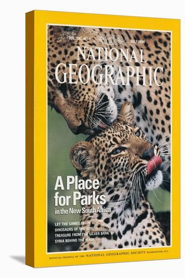 Cover of the July, 1976 National Geographic Magazine-Chris Johns-Premier Image Canvas