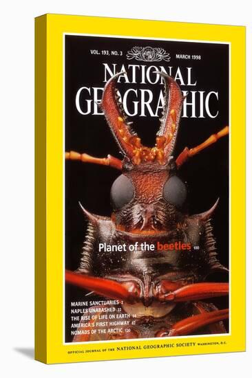 Cover of the March, 1998 National Geographic Magazine-Mark W. Moffett-Premier Image Canvas