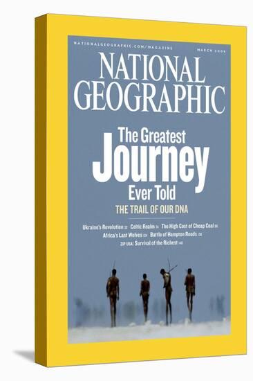 Cover of the March, 2006 National Geographic Magazine-Chris Johns-Premier Image Canvas