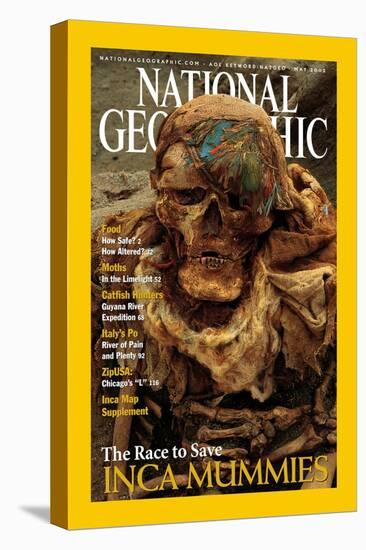 Cover of the May, 2002 National Geographic Magazine-Ira Block-Premier Image Canvas