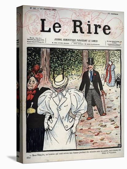 Cover of the newspaper Le Rire, n°50, October 10, 1895-Felix Edouard Vallotton-Premier Image Canvas