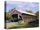 Covered Bridge, Jackson, New Hampshire, USA-Fraser Hall-Premier Image Canvas