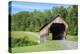 Covered bridge, Killington, Vermont, USA-Lisa S. Engelbrecht-Premier Image Canvas
