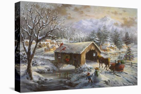 Covered Bridge-Nicky Boehme-Premier Image Canvas