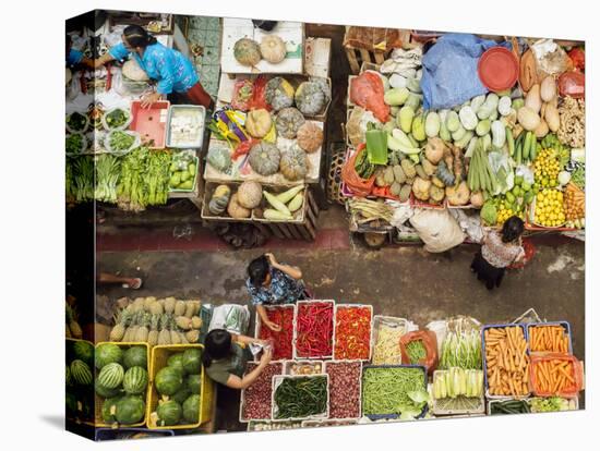 Covered market in Denpasar, Bali, Indonesia, Southeast Asia, Asia-Melissa Kuhnell-Premier Image Canvas