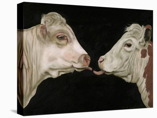 Cow Lick-Leah Saulnier-Premier Image Canvas