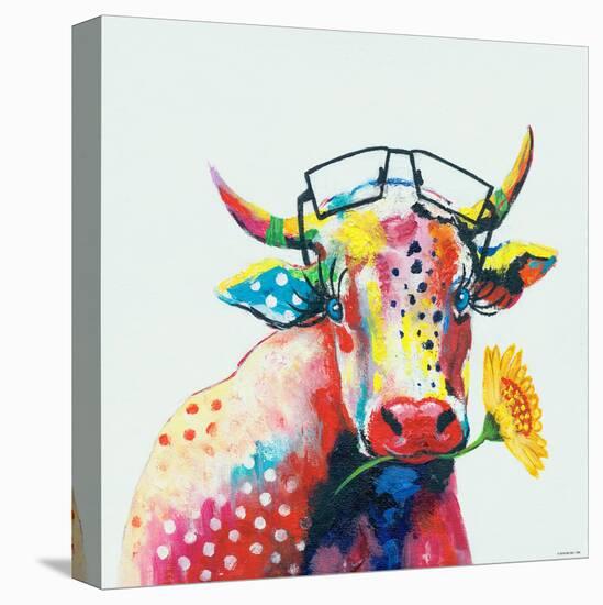 Cow-null-Stretched Canvas