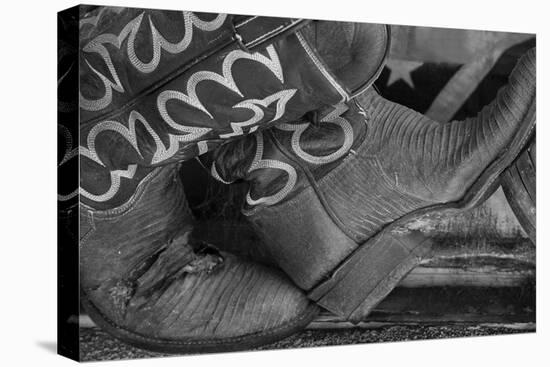 Cowboy Boots BW I-Kathy Mahan-Premier Image Canvas