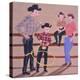Cowboy Family, 2001-Joe Heaps Nelson-Premier Image Canvas