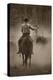 Cowboy Named Bronco-Barry Hart-Stretched Canvas