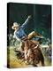 Cowboy-Gerry Wood-Premier Image Canvas