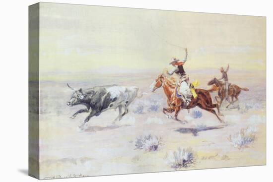 Cowboys from the Bar Triangle, 1904-Charles Marion Russell-Premier Image Canvas