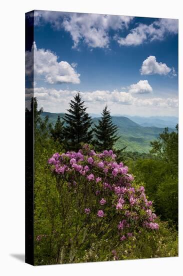 Cowee Mountain Overlook, Blue Ridge Parkway, North Carolina-Howie Garber-Premier Image Canvas