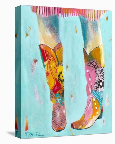 Cowgirl Boots-Pamela K. Beer-Stretched Canvas