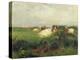 Cows in Field, 1895-Walter Frederick Osborne-Premier Image Canvas